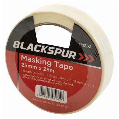 Blackspur Masking Tape 25mm x 25m Blackspur Masking Tape 25mm x 25m